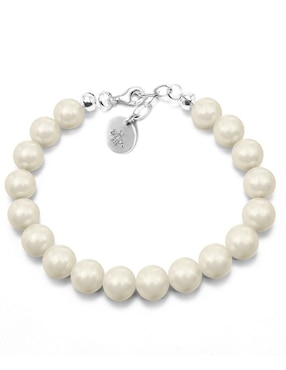 Set de perlas de cristal Zvezda color Cream