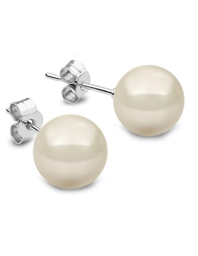 Aretes y collar Zvezda con acabado plata P 925