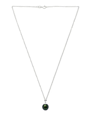Aretes y collar Zvezda con acabado plata P 925