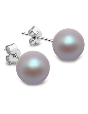 Aretes y collar Zvezda con acabado plata P 925