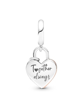 Charm de corazón Pandora moments de plata P 925 zirconia cúbica