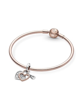 Charm de corazón Pandora moments de plata P 925 zirconia cúbica