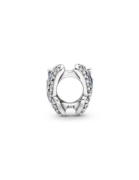 Charm de mariposa Pandora moments de plata zirconia cúbica