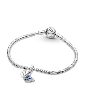 Charm de mariposa Pandora moments de plata P 925 zirconia cúbica