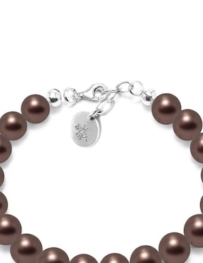 Pulsera Zvezda de plata con perla