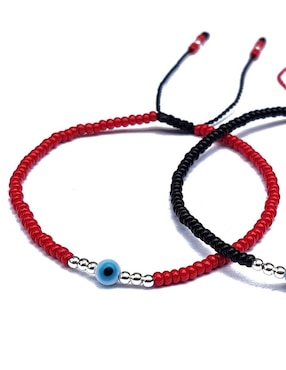 Set pulsera María Karina con acabado liso