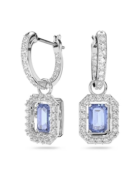 Aretes Swarovski con acabado brillante