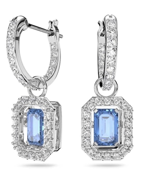 Aretes Swarovski con acabado brillante