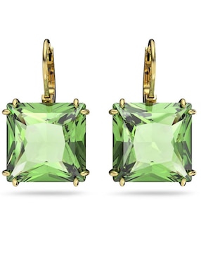 Aretes Swarovski con acabado brillante