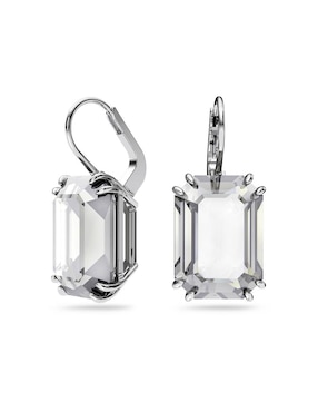 Aretes Swarovski con acabado brillante
