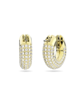 Arracadas Swarovski con acabado brillante