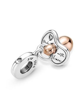 Charm de chupón Pandora moments de plata P 925 zirconia cúbica