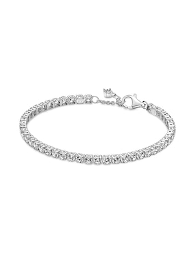 Brazalete Pandora De Plata P 925 Timeless Con Acabado Pavé