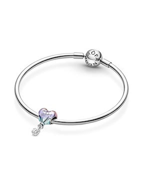 Charm de corazón Pandora moments de plata P 925