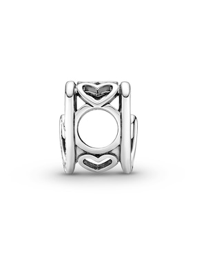 Charm de corazón Pandora moments de plata P 925