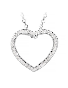 Dije de corazón Ocean Heart cristal
