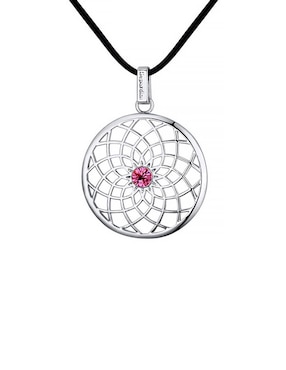 Dije Circular Ocean Heart Cristal