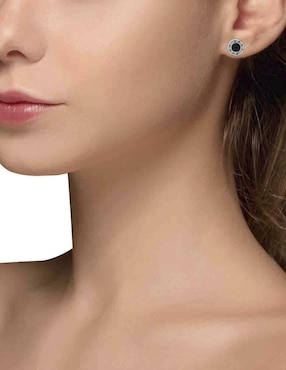 Broqueles Dkny con acabado brillante