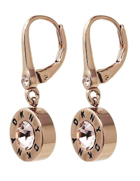 Aretes Dkny con acabado brillante