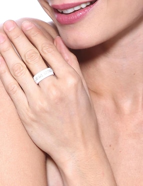 Anillo Ocean Heart cristal brillante