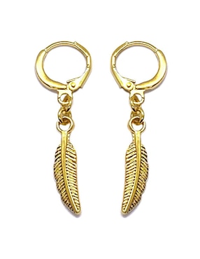 Aretes De Pluma Malia Joyería