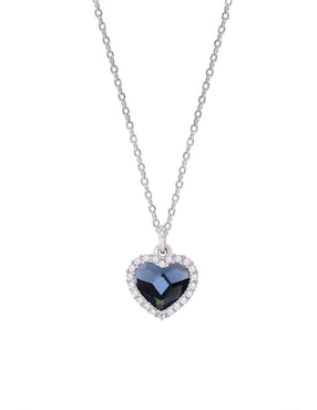 Colgante Y Dije de corazón Mossimo cristal