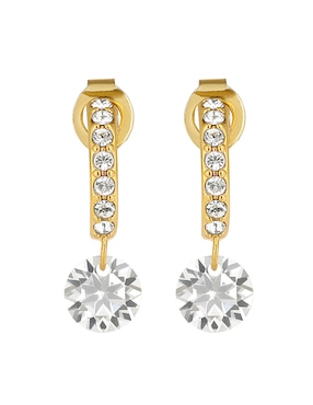 Arracadas Adore con acabado brillante cristal