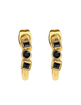 Arracadas Adore Gold Collection con acabado brillante cristal