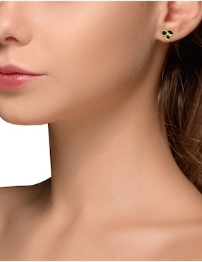 Broqueles Adore Gold Collection con acabado brillante cristal