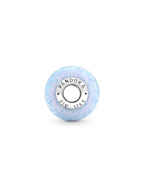 Charm redondo Pandora moments de plata P 925