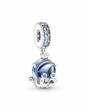 Charm De Pulpo Pandora Pandora Moments De Plata P925 Cristal