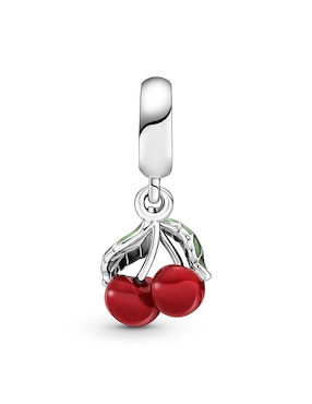 Charm de cereza Pandora moments de plata