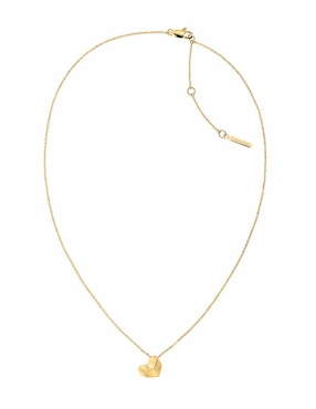 Collar Calvin Klein Faceted Heart De Acero Inoxidable