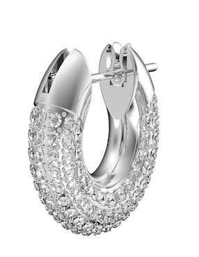 Arracadas Swarovski con acabado brillante