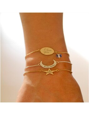 Pulsera Parisa Joyería con acabado pavé