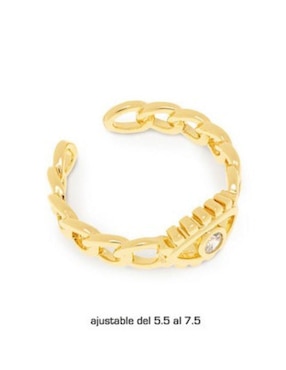Anillo con gema Parisa Joyería zirconia