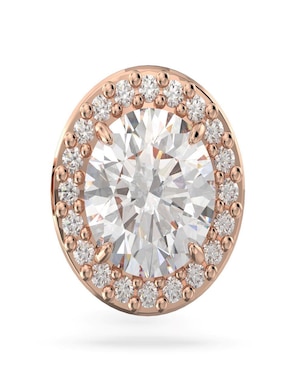 Broqueles Swarovski con acabado brillante circonita
