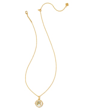 Collar de letra h Kendra Scott