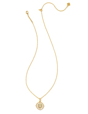 Collar de letra u Kendra Scott