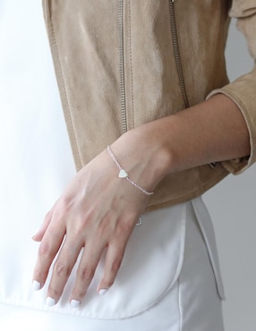 Pulsera Anante de plata con acabado pulido