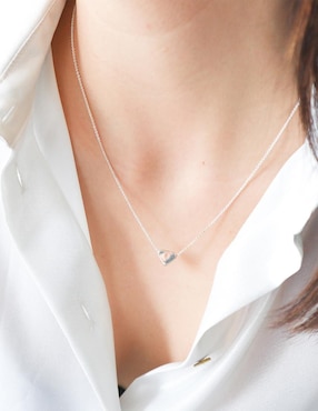 Collar de corazón Anante Maite P 925