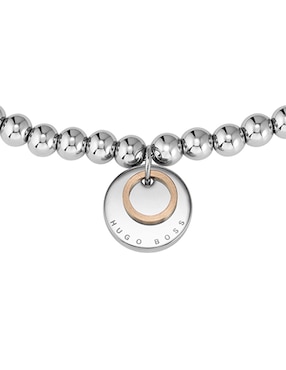 Brazalete Hugo Boss con acabado brillante