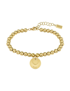 Brazalete Hugo Boss con acabado brillante