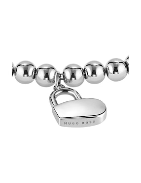 Brazalete Hugo Boss con acabado brillante