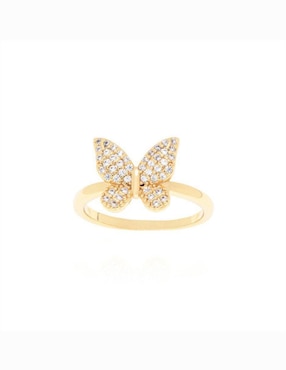 Anillo de mariposa Parisa Joyería zirconia
