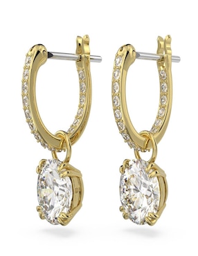 Aretes Swarovski con acabado brillante