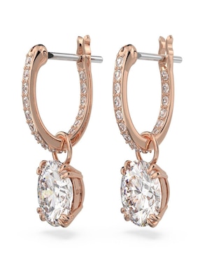 Aretes Swarovski con acabado brillante