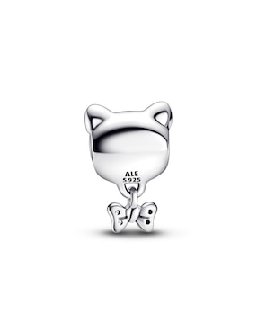 Charm de gato Pandora moments pdp de plata zirconia cúbica