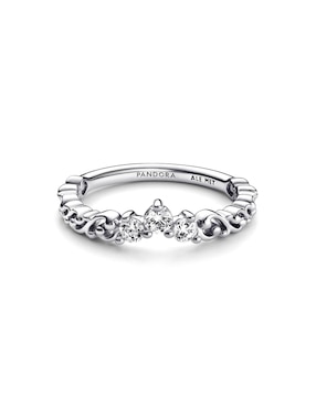 Anillo Pandora 101 Dálmatas P 925 de plata zirconia cúbica brillante