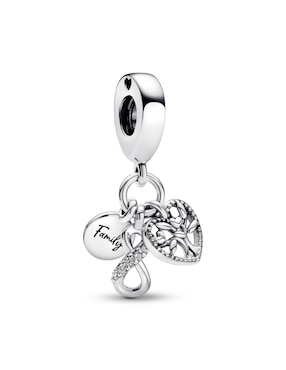 Charm Pandora moments pdp de plata zirconia cúbica